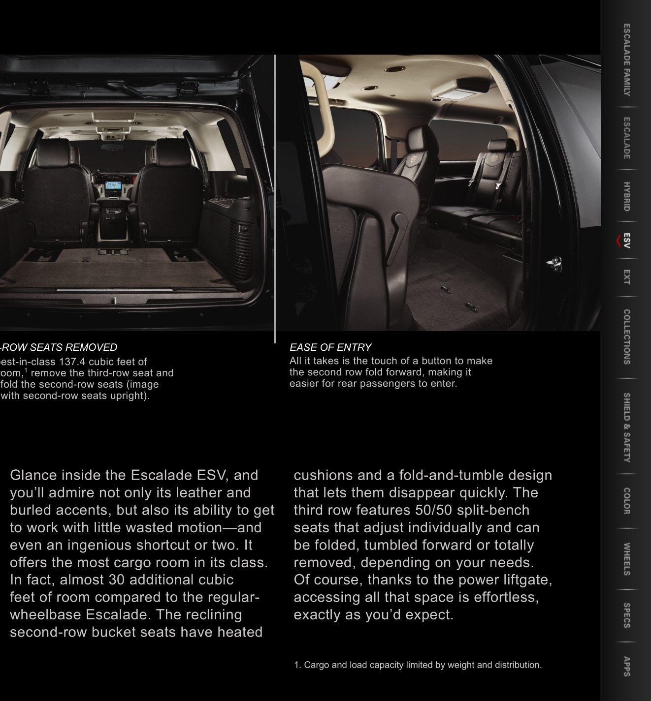 2012 Cadillac Escalade Brochure Page 50
